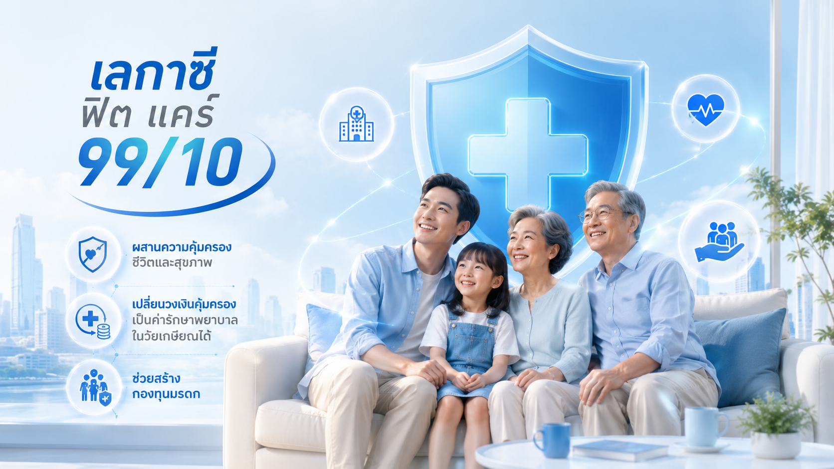 ภาพแบบประกัน เลกาซี ฟิต แคร์ 99/10